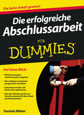 Cover of Erfolgreiche Abschlussarbeit Fur Dummies