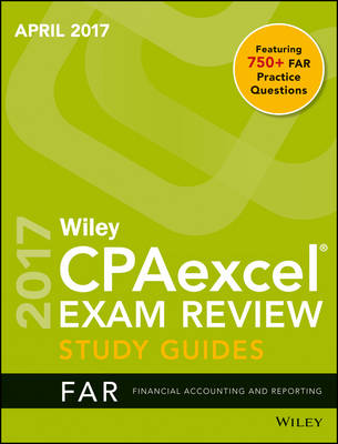 Book cover for Wiley CPAexcel Exam Review April 2017 Study Guide