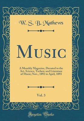 Book cover for Music, Vol. 3