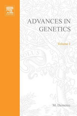 Book cover for Advances in Genetics Volume 1