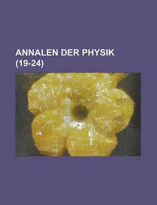 Book cover for Annalen Der Physik (19-24)