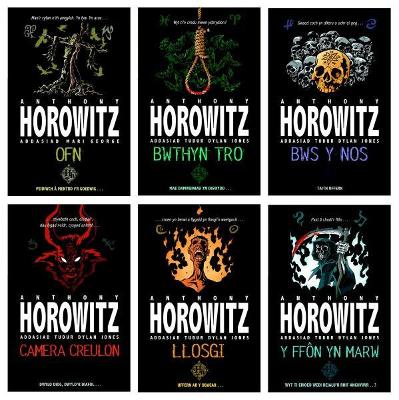 Book cover for Cyfres Anthony Horowitz: Pecyn