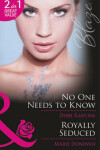 Book cover for No One Needs to Know