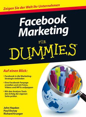 Cover of Facebook Marketing Fur Dummies