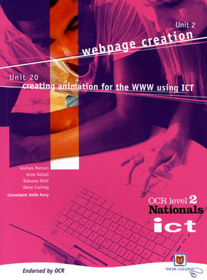 Book cover for ICT for OCR National Level 2 Units 2 and 20 Student Book