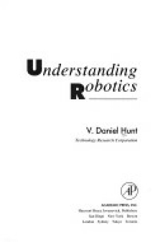 Cover of Understanding Robotics