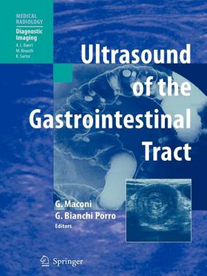 Book cover for Ultrasound of the Gastrointestinal Tract
