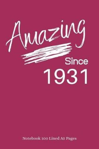 Cover of Amazing Since 1931