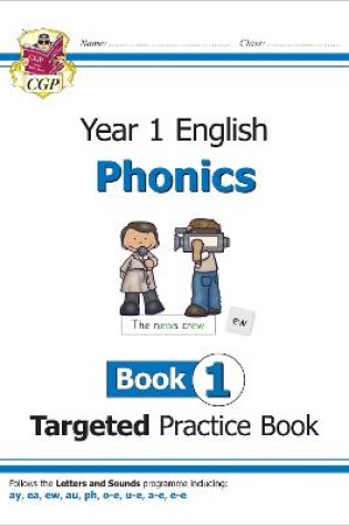 Cover of KS1 English Year 1 Phonics Targeted Practice Book - Book 1