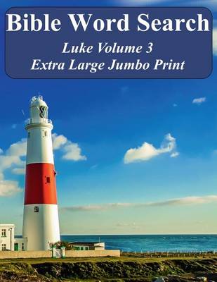 Book cover for Bible Word Search Luke Volume 3