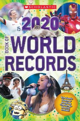 Book cover for Scholastic Book of World Records 2020