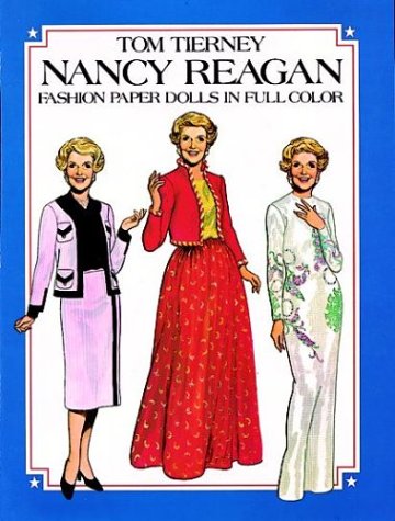 Book cover for Nancy Reagan Fashion Paper Dolls in Full Colour