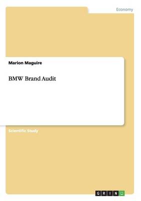 Book cover for BMW Brand Audit