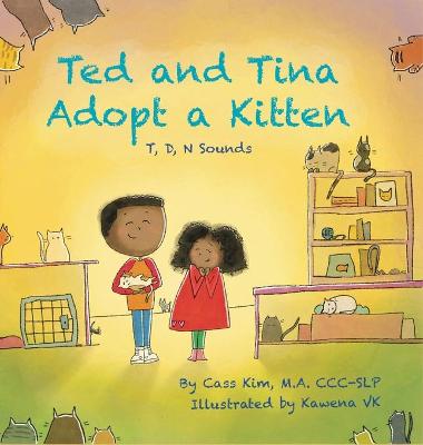 Book cover for Ted and Tina Adopt a Kitten