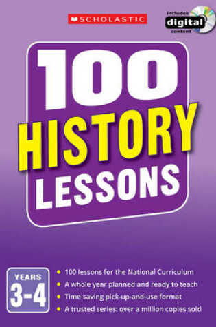 Cover of 100 History Lessons: Years 3-4