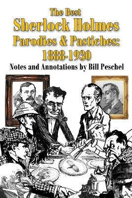 Book cover for The Best Sherlock Holmes Parodies and Pastiches