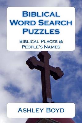 Book cover for Biblical Word Search Puzzles