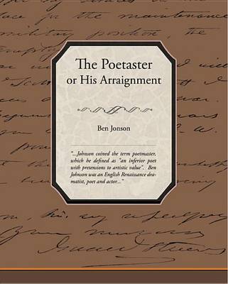 Book cover for The Poetaster or His Arraignment (eBook)