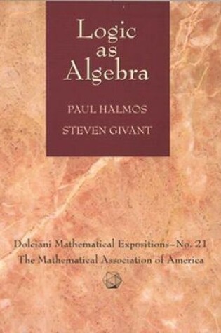 Cover of Logic as Algebra