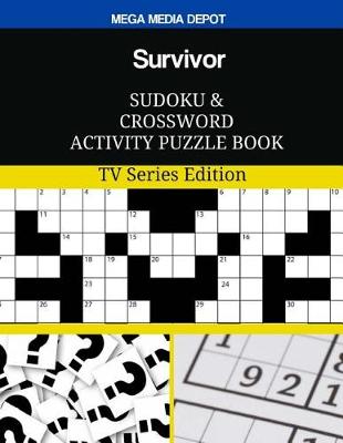 Book cover for Survivor Sudoku and Crossword Activity Puzzle Book