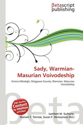 Cover of Sady, Warmian- Masurian Voivodeship