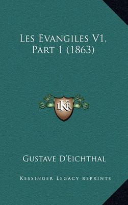 Book cover for Les Evangiles V1, Part 1 (1863)