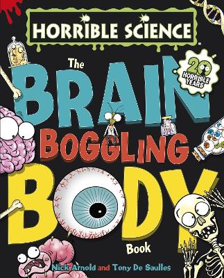 Book cover for The Brain-Boggling Body Book