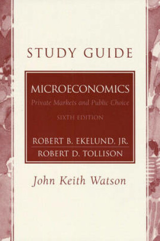 Cover of Study Guide Microeconomics