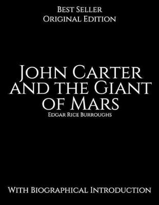 Book cover for John Carter and the Giant of Mars, With Biographical Introduction