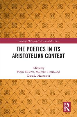 Cover of The Poetics in its Aristotelian Context