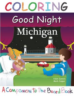 Book cover for Coloring Michigan
