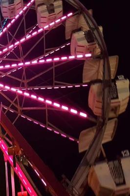 Cover of Journal Colorful Ferris Wheel Carnival Amusement Park Lit Up At Night