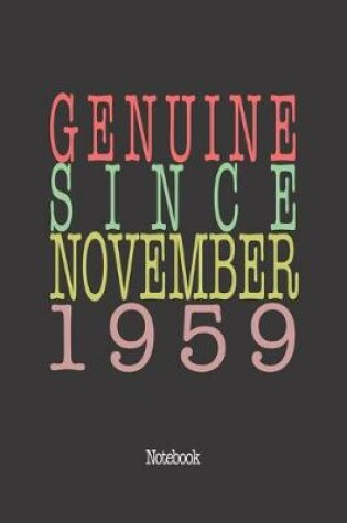 Cover of Genuine Since November 1959
