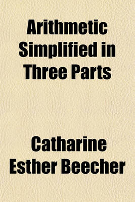 Book cover for Arithmetic Simplified in Three Parts