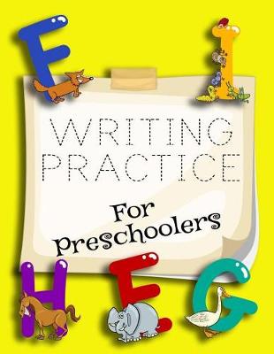 Book cover for Writing Practice For Preschoolers