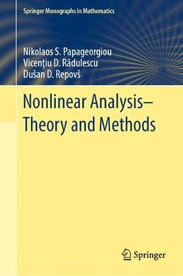 Book cover for Nonlinear Analysis - Theory and Methods