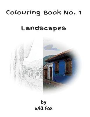 Book cover for Colouring Book No. 1: Landscapes