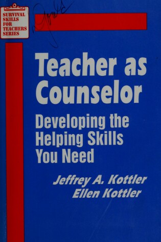 Cover of Teacher as Counselor