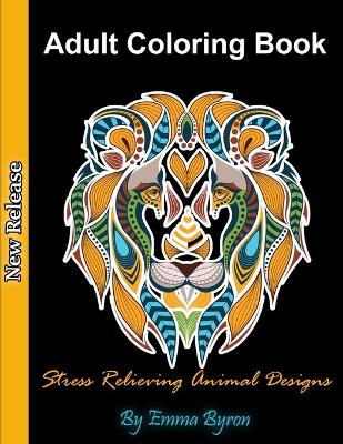 Book cover for Adult Coloring Book