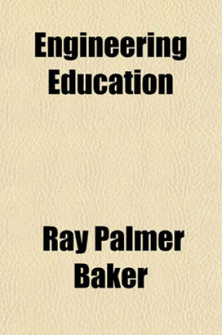 Cover of Engineering Education