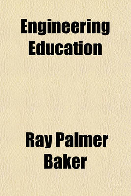 Book cover for Engineering Education