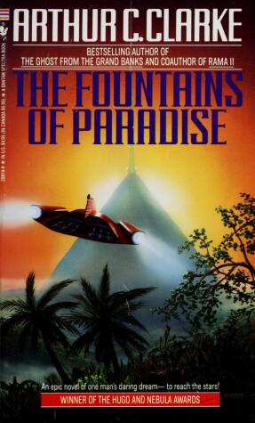 Book cover for The Fountains of Paradise