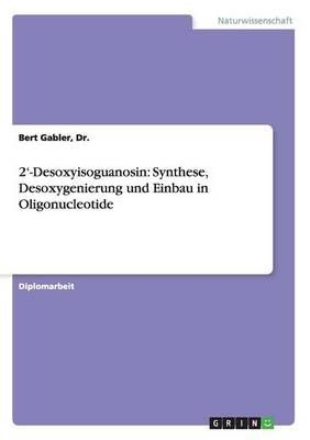 Book cover for 2'-Desoxyisoguanosin