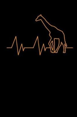 Cover of Giraffe Heartbeat Notebook