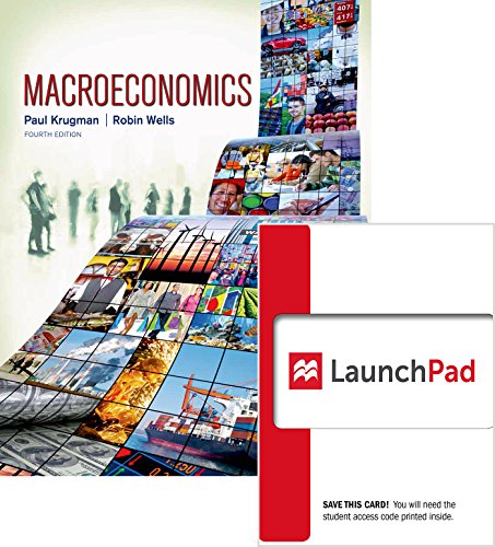 Book cover for Macroeconomics 4e & Launchpad (Six Month Access)
