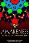 Book cover for AWARENESS ADULT COLORING BOOK - Vol.3