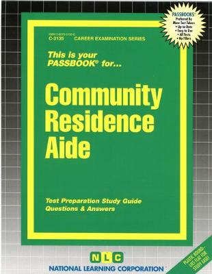 Book cover for Community Residence Aide