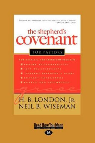 Cover of The Shepherd's Covenant for Pastors