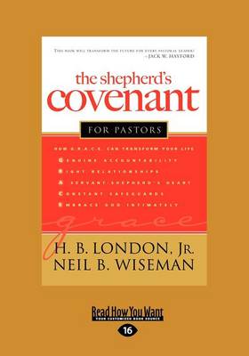 Book cover for The Shepherd's Covenant for Pastors