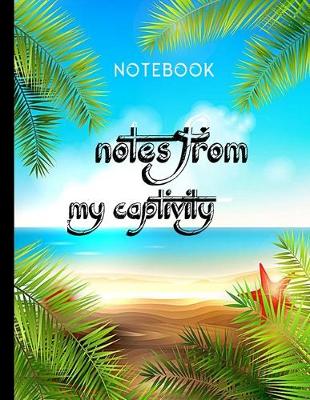 Book cover for notes from my captivity notebook